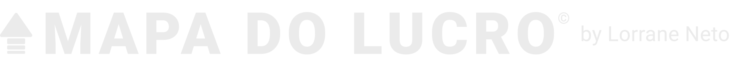 Logo do Mapa do Lucro da Lorrane Neto branca.